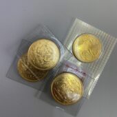 金貨を札幌市東区の男性から買取いたしました。